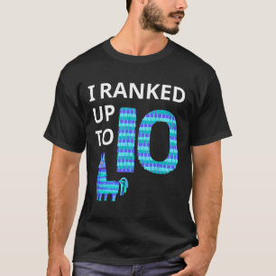 Camiseta Classificado Em Até 10 Jogo De Aniversário Llama P