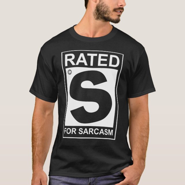 Camiseta Classificado S De Sarcasmo (Frente)