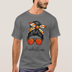 Camiseta Classy Deedee Life Messy Hair Bun Basball Mothe