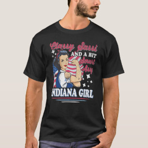 Camiseta Classy Sassi E Um Pouco Smart Assi Indiana Girl