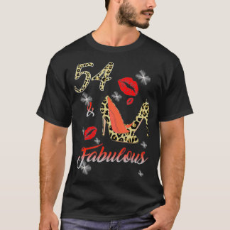 Camiseta Classy Sassy 54 Fabuloso Leopardo de Alto Céu 54º
