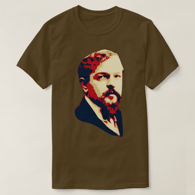 Camiseta Claude Debussy 1 (Frente do Design)