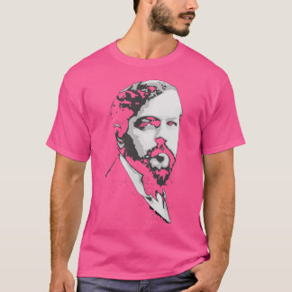 Camiseta Claude Debussy Black and White
