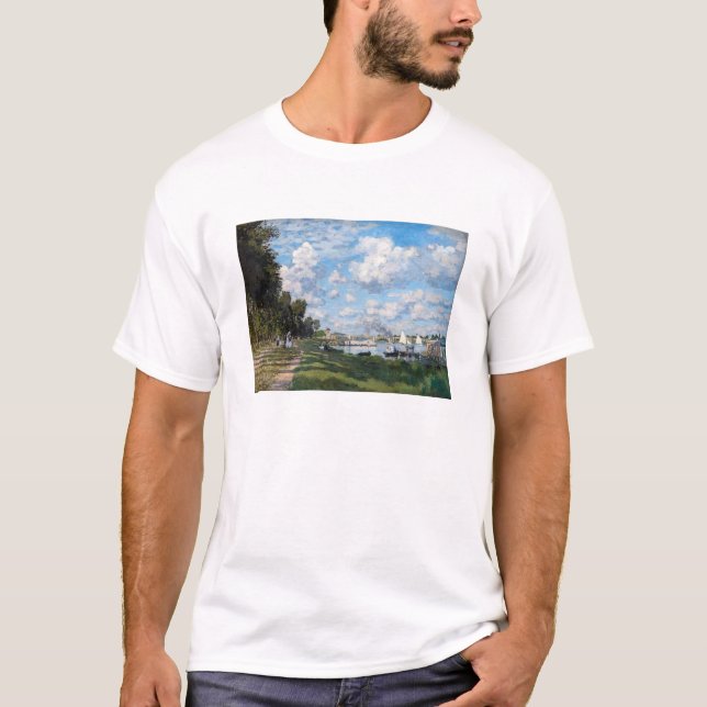 Camiseta Claude Monet - A Bacia do Argenteuil (Frente)