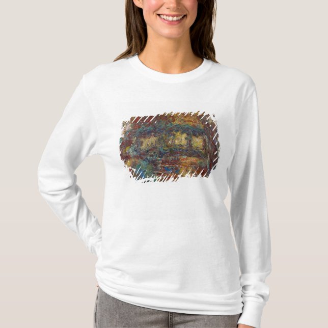 Camiseta Claude Monet | a ponte japonesa (Frente)