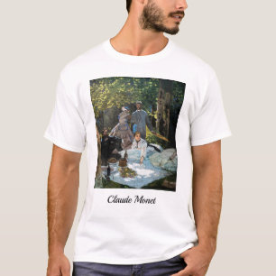Camiseta Claude Monet - Almoço na Relva, Painel Direito