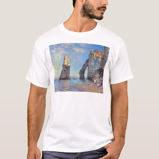 Camiseta Claude Monet // As algemas de Etretat (Frente)