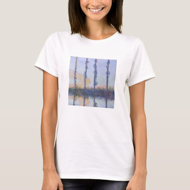 Camiseta Claude Monet | As Quatro Árvores (Frente)