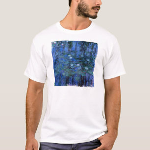 Camiseta Claude Monet Blue Water Lily