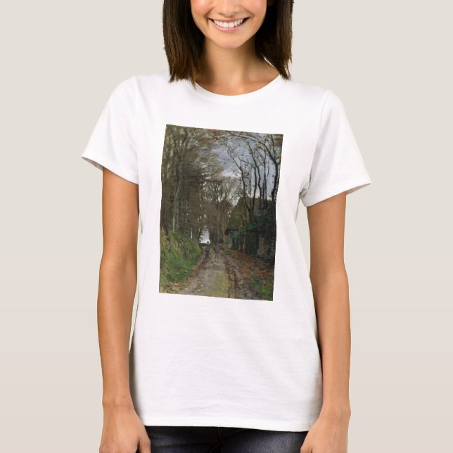 Camiseta Claude Monet | Caminho na Normandia (Frente)