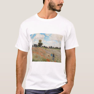 Camiseta Claude Monet - Campo de Papoulas