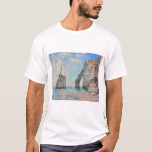 Camiseta Claude Monet - Falésias em Etretat