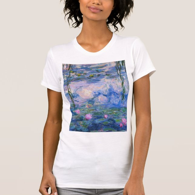 Camiseta Claude Monet - Lírios Água 1919 (Frente)
