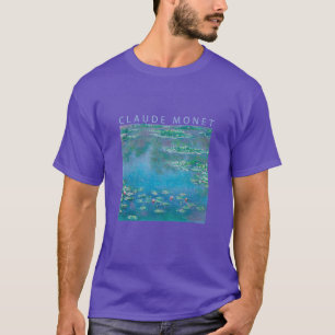 Camiseta Claude Monet Lírios de Água Divertidos Impressioni