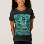 Camiseta Claude Monet - Lírios De Água E Ponte Japonesa<br><div class="desc">Claude Monet - Lírios De Água E Ponte Japonesa (1899)</div>