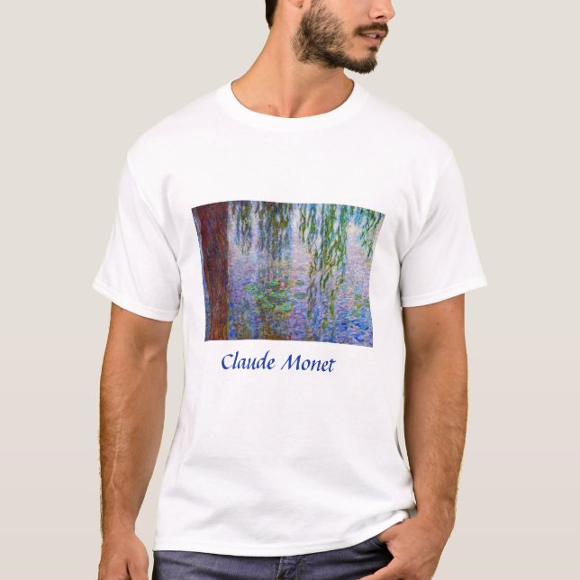 Camiseta Claude Monet - Lírios Hídricos (Frente)