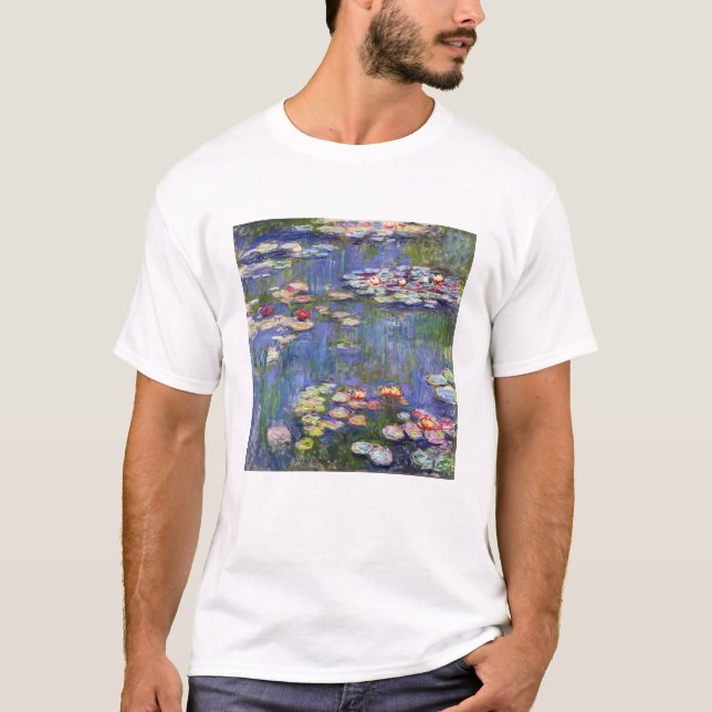 Camiseta Claude Monet - Lírios/Ninfas (Frente)