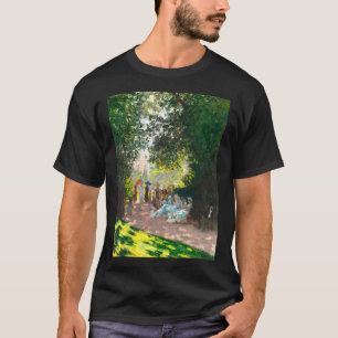 Camiseta Claude Monet Menina com CachorroMonet