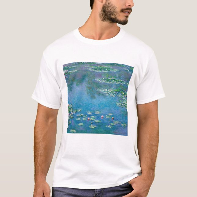 Camiseta Claude Monet - Nenúfares 1906 (Frente)