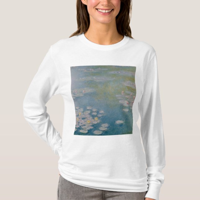 Camiseta Claude Monet | Nympheas em Giverny, 1908 (Frente)