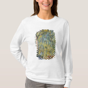 Camiseta Claude Monet o grande salgueiro em Giverny, 1918