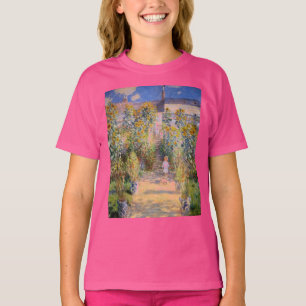 Camiseta Claude Monet o jardim do artista em Vétheuil, 1880