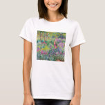 Camiseta Claude Monet - O Jardim Íris de Giverny<br><div class="desc">Jardim Íris em Giverny / Jardim do Artista em Giverny - Claude Monet, 1899-1900</div>