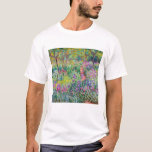 Camiseta Claude Monet - O Jardim Íris de Giverny<br><div class="desc">Jardim Íris em Giverny / Jardim do Artista em Giverny - Claude Monet, 1899-1900</div>