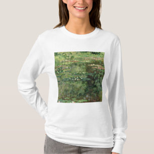 Camiseta Claude Monet o Waterlily Lagoa, 1904
