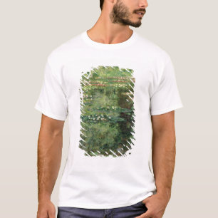 Camiseta Claude Monet o Waterlily Lagoa, 1904
