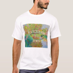 Camiseta Claude Monet - Ponte Japonesa, Giverny