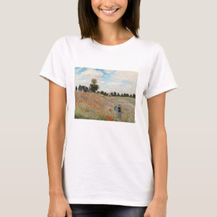 Camiseta Claude Monet - Poppy Field