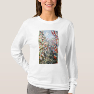 Camiseta Claude Monet Rue Montorgueil, Paris