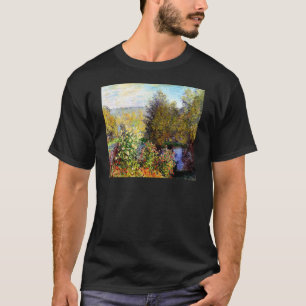 Camiseta Claude Monet Um Canto do Jardim em Montgeron