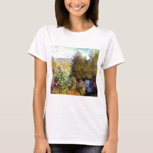 Camiseta Claude Monet Um Canto do Jardim em Montgeron