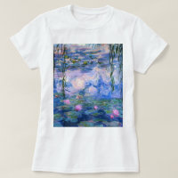 Claude Monet Water Lily Vintage Floral HD Art