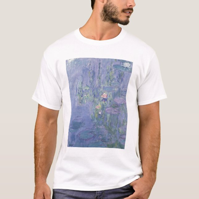 Camiseta Claude Monet | Waterlilies (Frente)