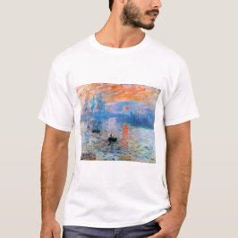 Camiseta Claude Monet's Impression, Sunrise (1872)