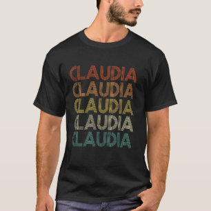 Camiseta Claudia Retro Antigo