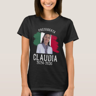 Camiseta Claudia Sheinbaum Presidenta Presidente mexicana