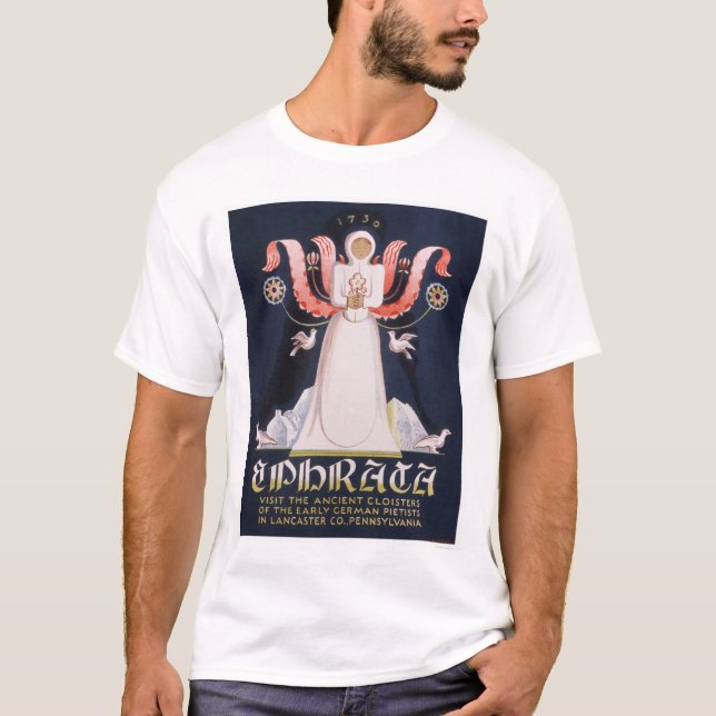 Camiseta Claustro de Ephrata WPA 1938 (Frente)