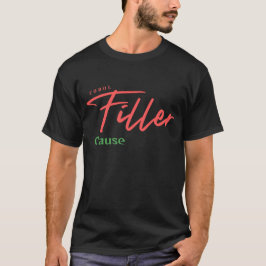 Camiseta Cláusula de Preenchimento de Programação do Cobol
