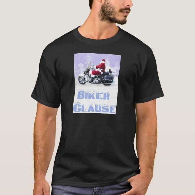 Camiseta cláusula do motociclista (Frente)