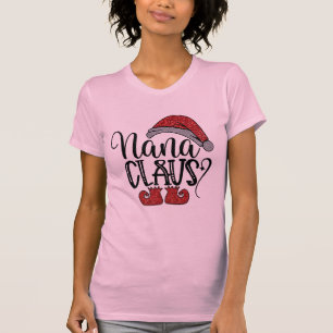 Camiseta cláusula vovó nana papais noeis engraçados cami