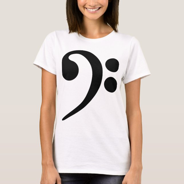 Camiseta Clave de Fá (Frente)