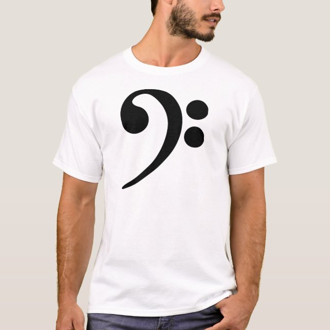 Camiseta Clave de Fá (Frente)