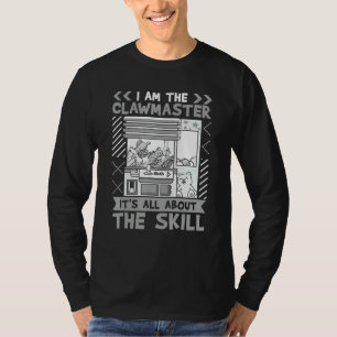 Camiseta Claw Crane Inspida Toy Crane, Máquina de Caias Rel