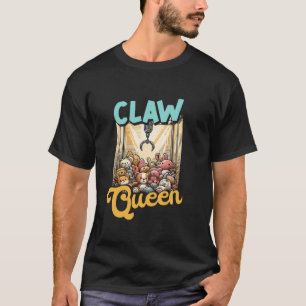 Camiseta Claw Machine Crane Game Queen Long Sleeve T S