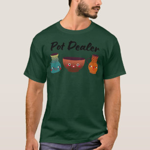 Camiseta Clay 1 da bateria de cerâmica do pote Dealer