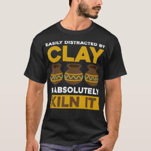 Camiseta Clay Bae Lover Pottery Love Girl Art Porcelain